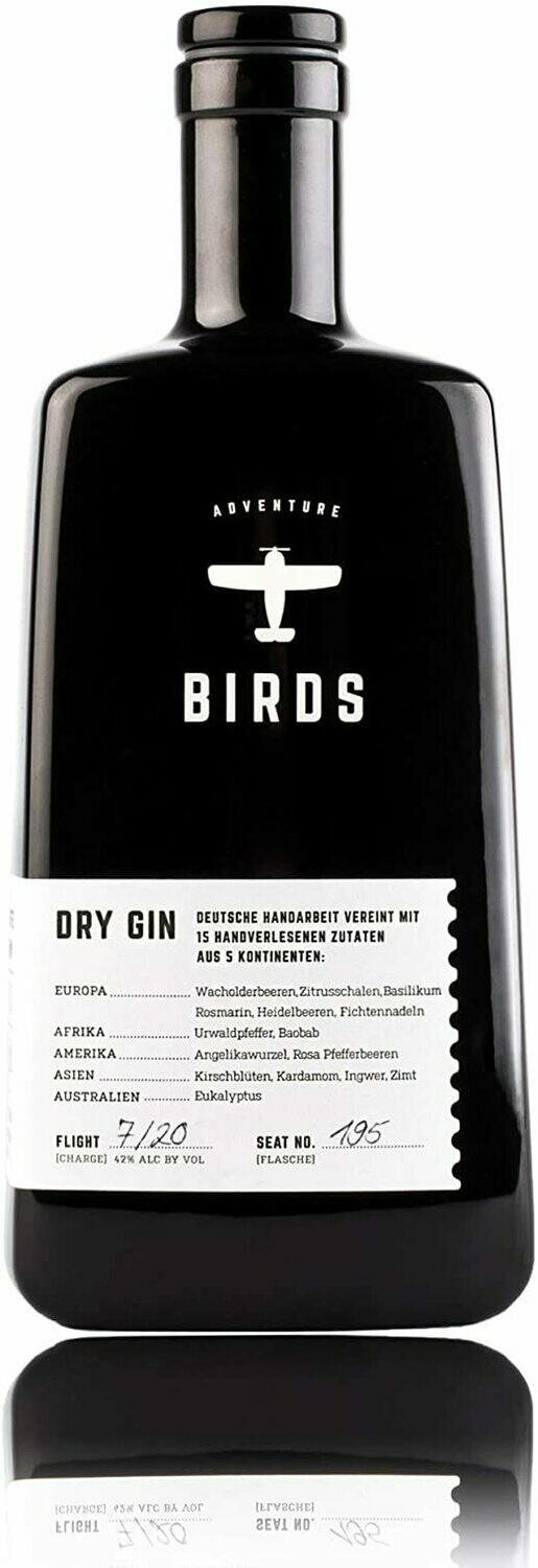 Birds Dry Gin 42% 50CL