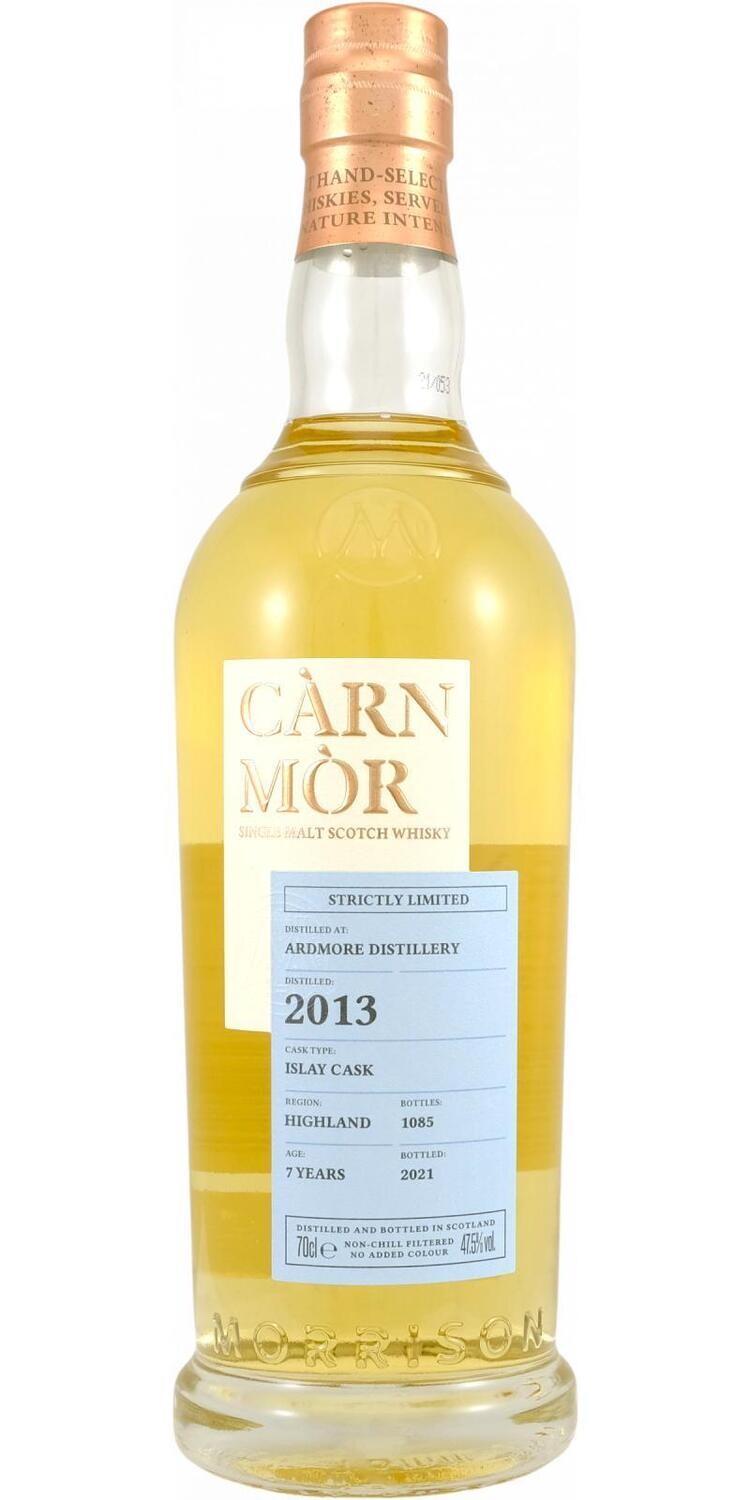 Ardmore 2013 Islay Cask Carn Mor 7 Years 47.5% 70Cl