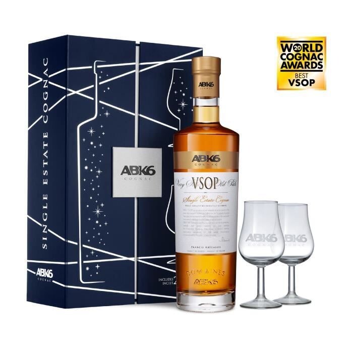 ABK6 Cognac VSOP Giftpack 40% 70CL