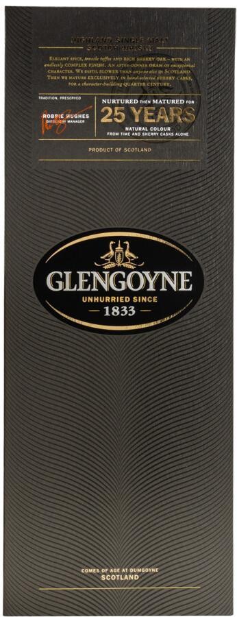 GlenGoyne 25 Years 48% 70CL