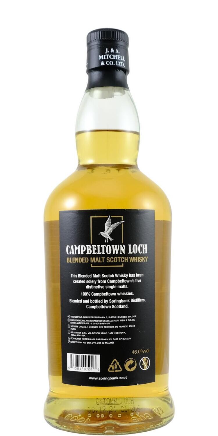 Campbeltown Loch 100% Scotch Whiskies 46% 70CL