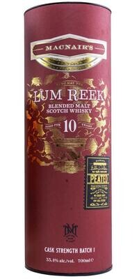 Lum Reek Peated 10 Years Cask Strenght Batch 1 55.4% 70CL
