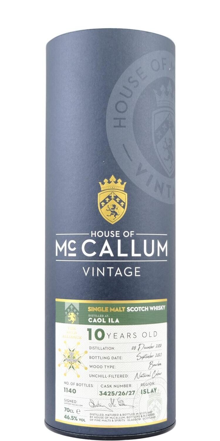 Caol Ila House Of McCallum 46.5% 70CL