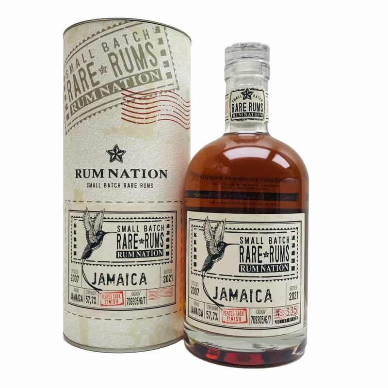 Jamaica Rum Nation Rare Rums Peated Cask 57.7% 70C
