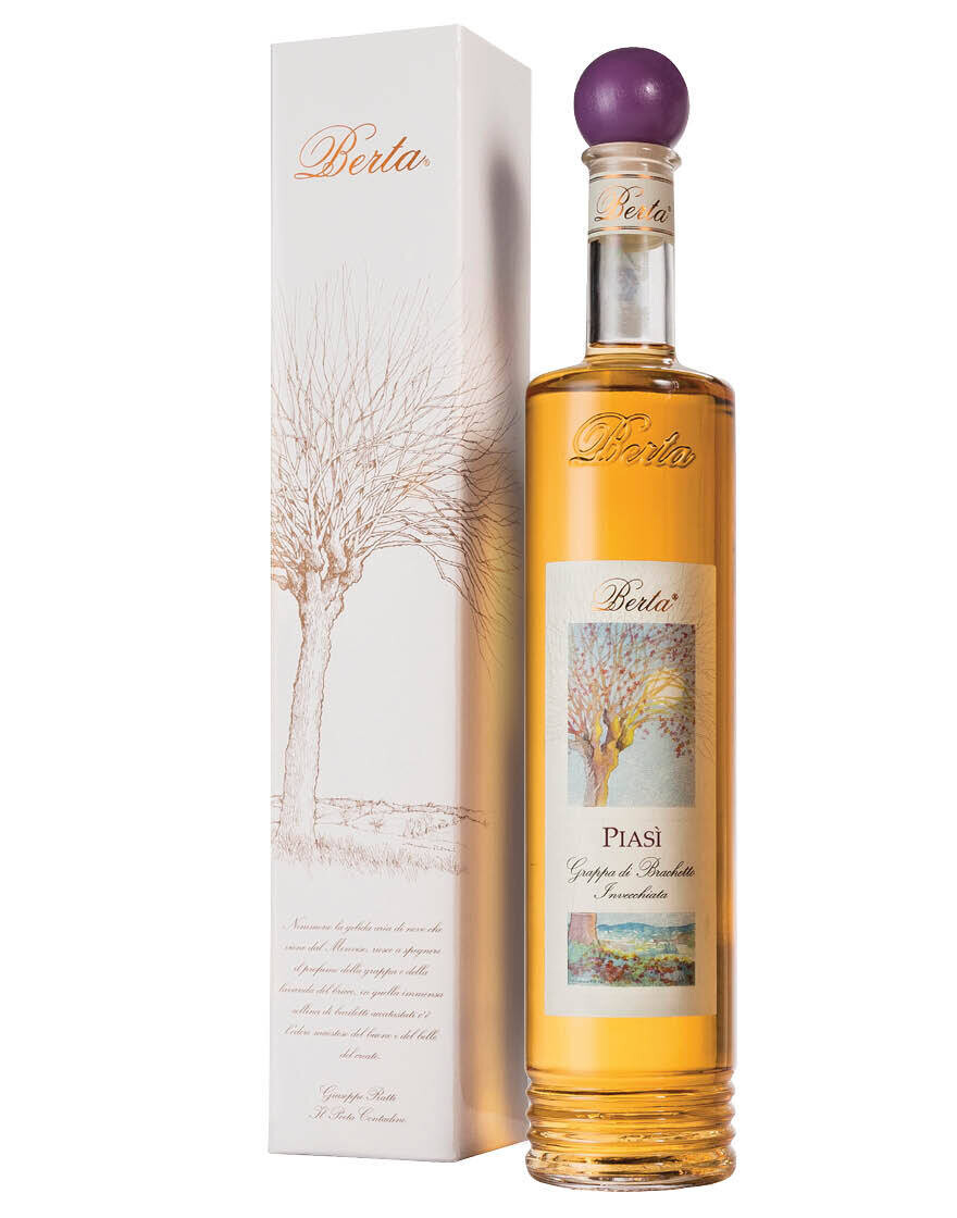 Berta Piasi Grappa Di Brachetto Invecchiata 40% 70CL