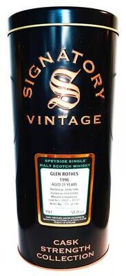 Glenrothes 1996 21 Years 51.0% 70Cl