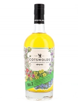 Cotswolds Wildflower Gin  No2 41.7% 70CL