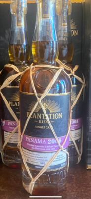 Plantation Single Cask Panama 2008 Panama Pineau Des Charentes Wine Cask (Selected For 100 Years Drankenhandel Gos) 46.4% 70CL