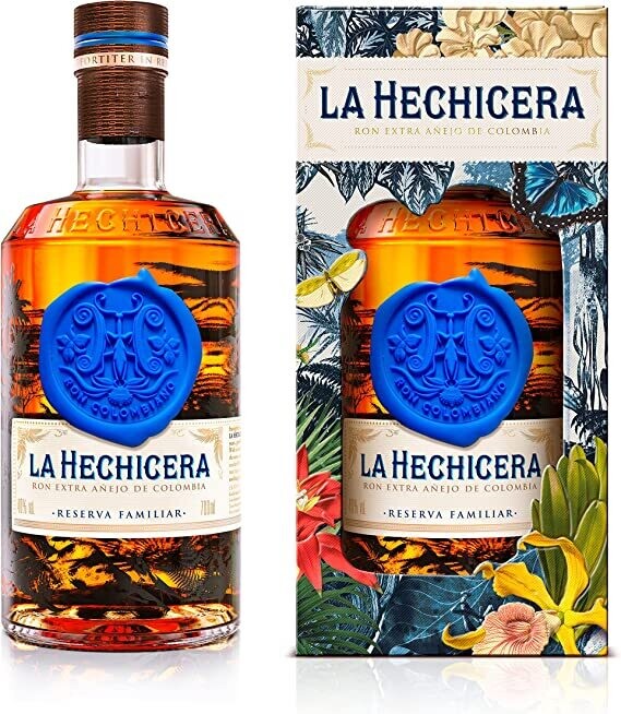 La Hechicera Ron Extra Anejo De Colombia 40% 70Cl