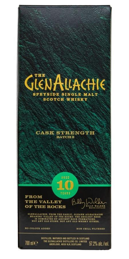 GlenAllachie 10 Years Batch 8 57.5% 70Cl