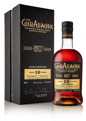 GlenAllachie 16 Years Past Edtion Billy Walker 50th Anniversary 57.1% 70CL
