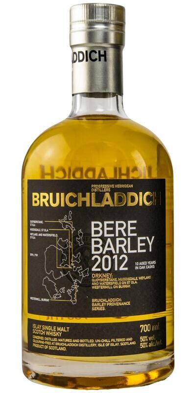 Bruichladdich Bere Barley 2012 50% 70Cl