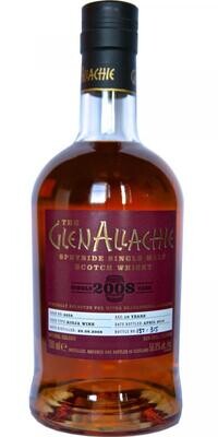 GlenAllachie Single Cask 2008 Rioja Wine Cask 10 Years 56.0% 70CL