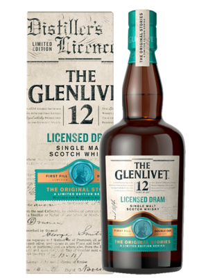 The Glenlivet 12 Years Licensed Dram 48% 70Cl