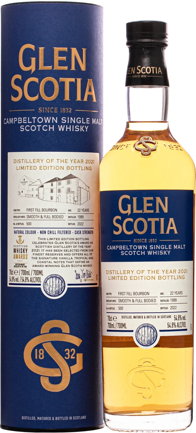 Glen Scotia Distillery Of The Year 54.8% 70Cl