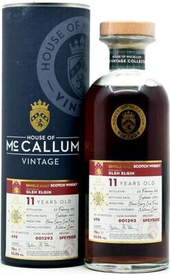 Glen Elgin 11 Years House Of McCallum Vintage 53.5% 70Cl