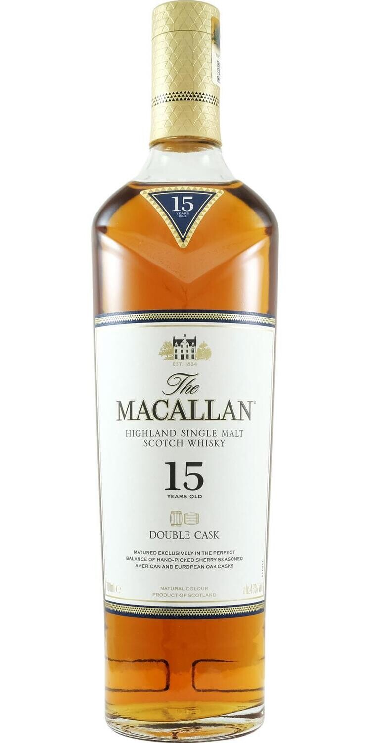 Macallan 15 Years Double Cask 43% 70Cl