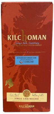 Kilchoman 10 Years Old Single Cask Bourbon 54.3% 70Cl