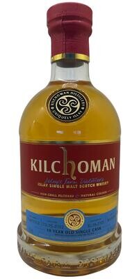 Kilchoman 10 Years Old Single Cask Bourbon 54.3% 70Cl