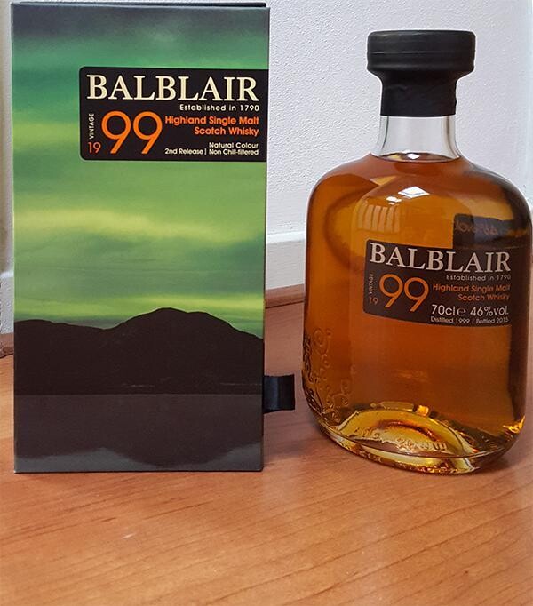 Balblair 1999 Vintage 2nd Release 46% 70Cl