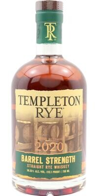 Templeton Rye Barrel Strenght 56.55% 70Cl