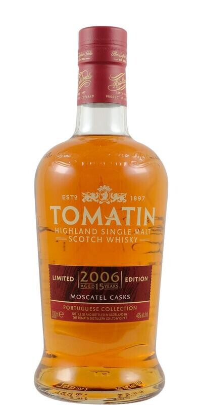 Tomatin Moscatel Cask 2006 Portuguese Collection 15 Years 46% 70Cl