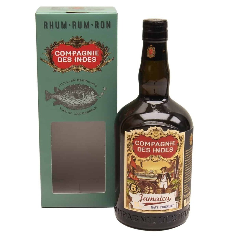 Compagnie Des Indes Jamaica Navy Strenght 57% 70Cl