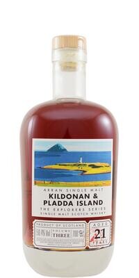 Arran Kildonan & pladda island 50.4% 70Cl Volume Three The Exporers Series
