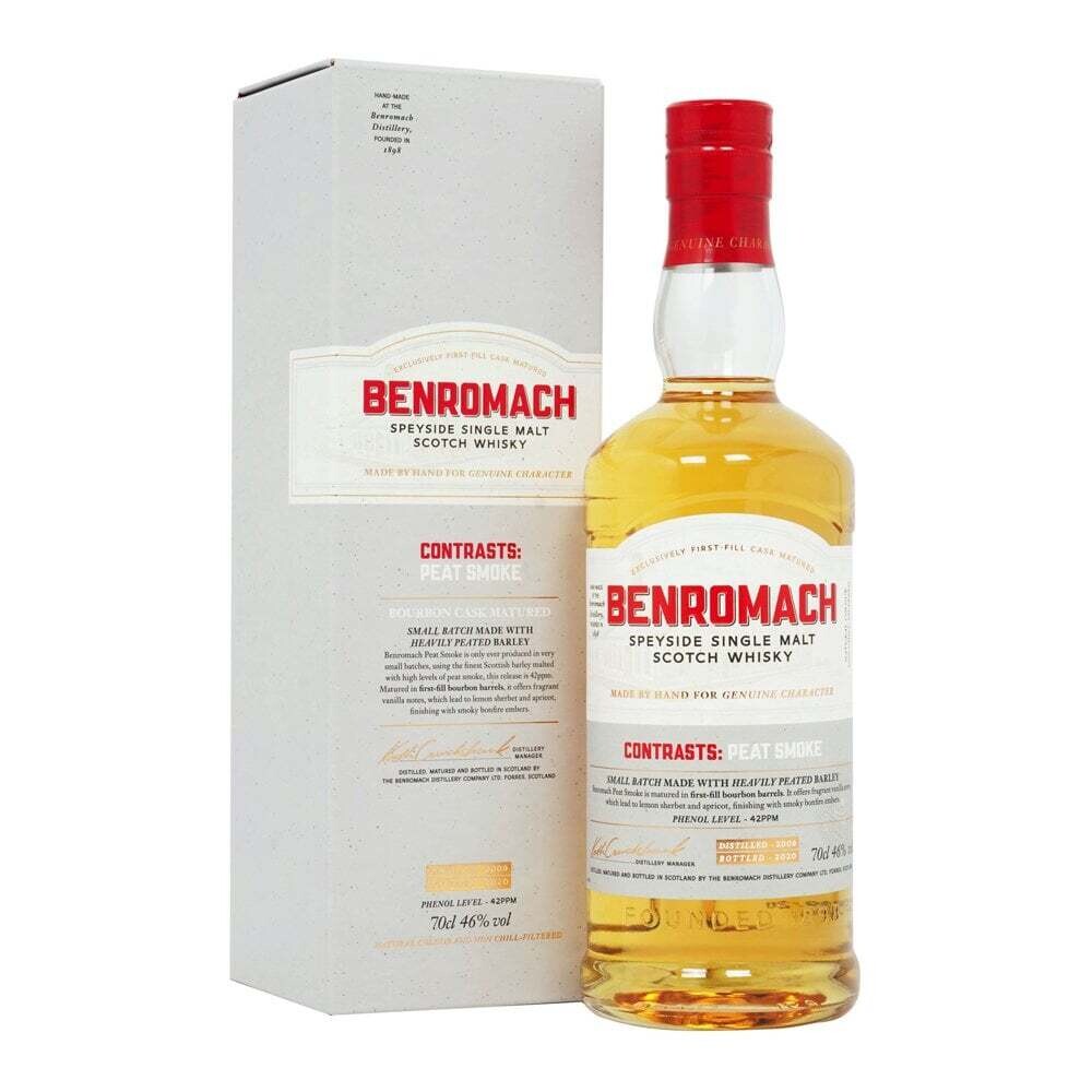 Benromach Contrasts: Peat Smoke 46% 70Cl