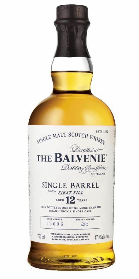 The Balvenie 12 Years Single Barrel 47.8% Cask nr 2009