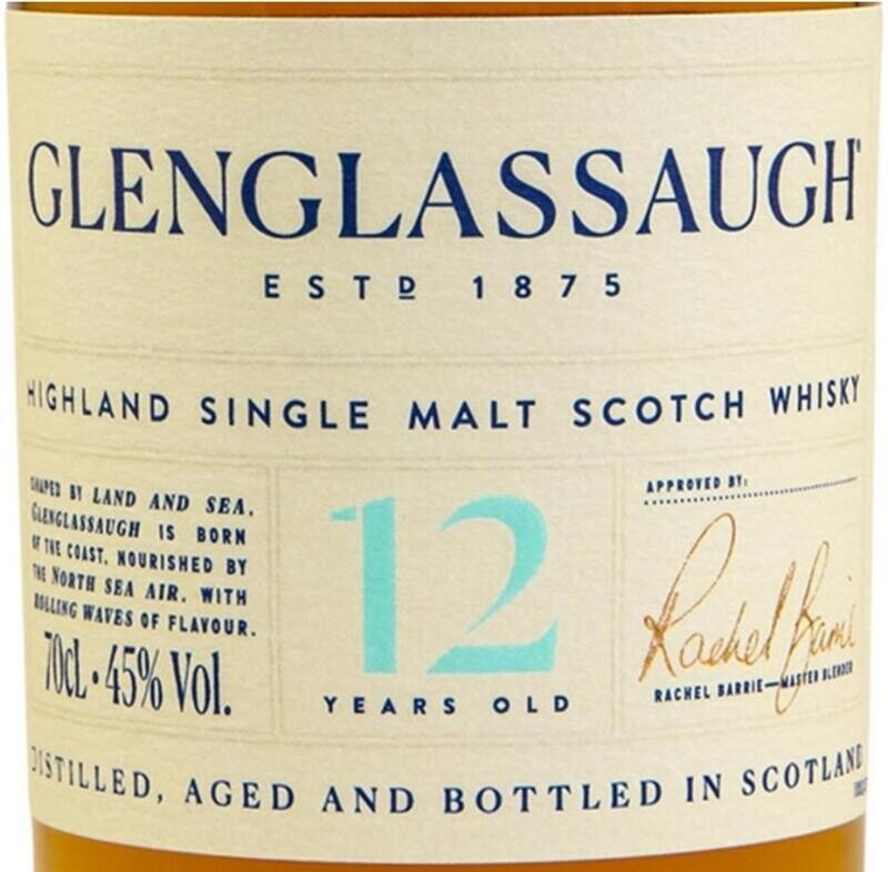 GlenGlassaugh 12 Years 45% 70Cl