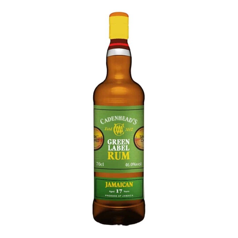 Cadenhead's Green Label Rum Jamaica 17 Years 46%