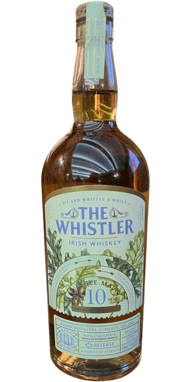 The Whistler Irish Whiskey 10 Years French Oak Finish