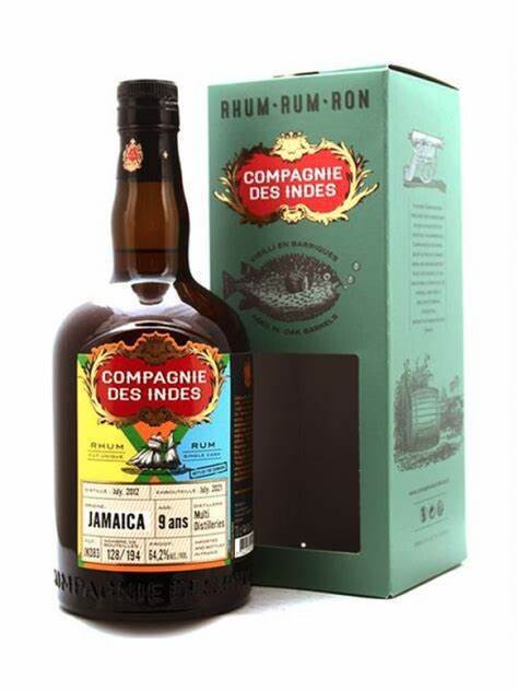 Compagnie Des Indes Jamaica 9 ans 43% 70Cl