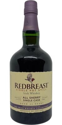 Readbreast Single Pot Still Oloroso Sherry Aged 21 Years 58.7% 70Cl