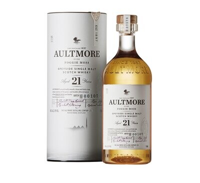 Aultmore 21 Years Batch No 00107 46% 70Cl