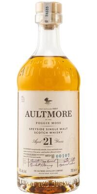 Aultmore 21 Years Batch No 00107 46% 70Cl