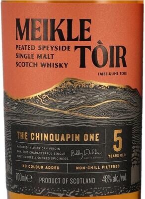 Meikle Toir 5 Years Old The Chinquapine One 48% 70Cl