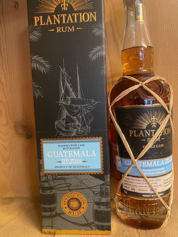 Plantation Single Cask Guatemala Very Special Old Reserve (drankenhandel Gos) Madeira Wine Cask Maturation 49.4% 70Cl