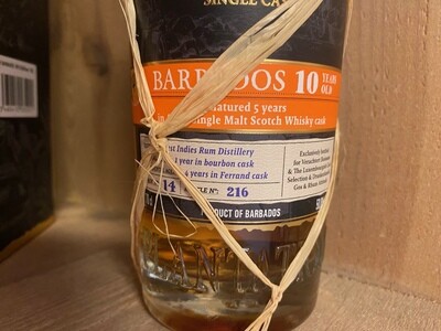 Plantation Single Cask Barbados 10 Years Old (Drankenhandel Gos) Arran Single Malt Whisky Cask Maturation 50.8% 70Cl