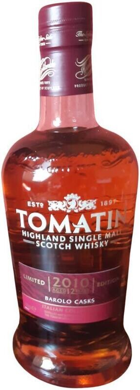 Tomatin 2010 Italian Collection Marsala Cask 46% 70Cl