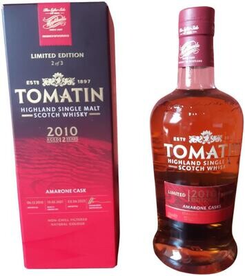 Tomatin 2010 Italian Collection Amarone Casks 46% 70Cl