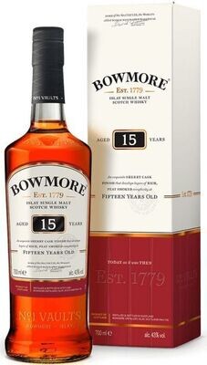 Bowmore 15 Years 43% 70Cl