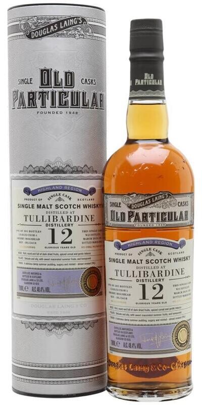 Tullibardine 12 Years Douglas Laing's Old Particular 48.4% 70Cl