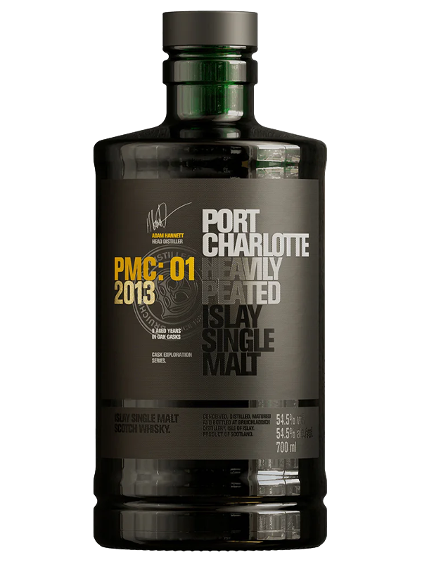 Port Charlotte PMC:01 2013 Heavily Peated Islay Single Malt 54.9% 70Cl