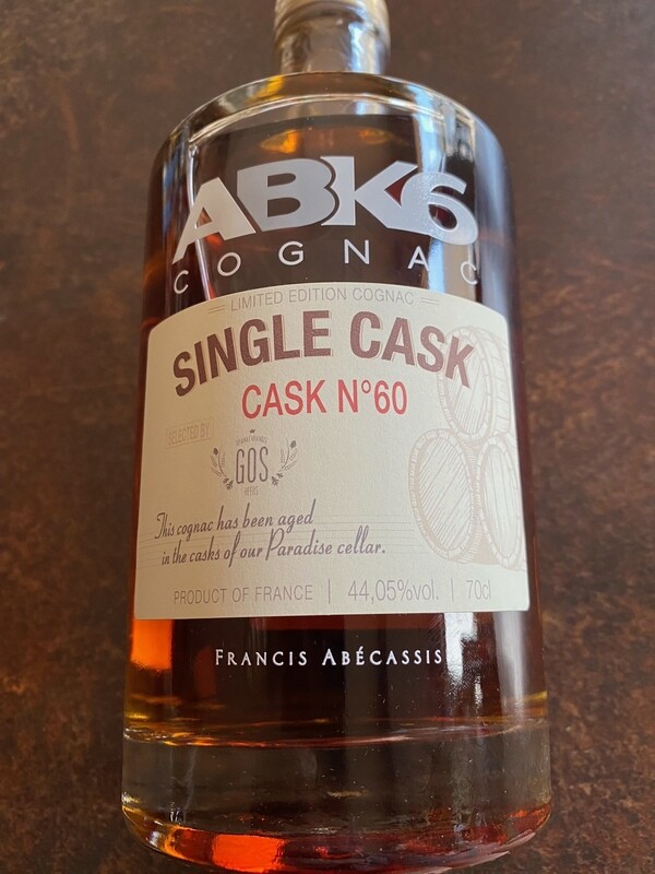 AKB6 Single Cask N°60 Paradise celler 44.05% 70Cl