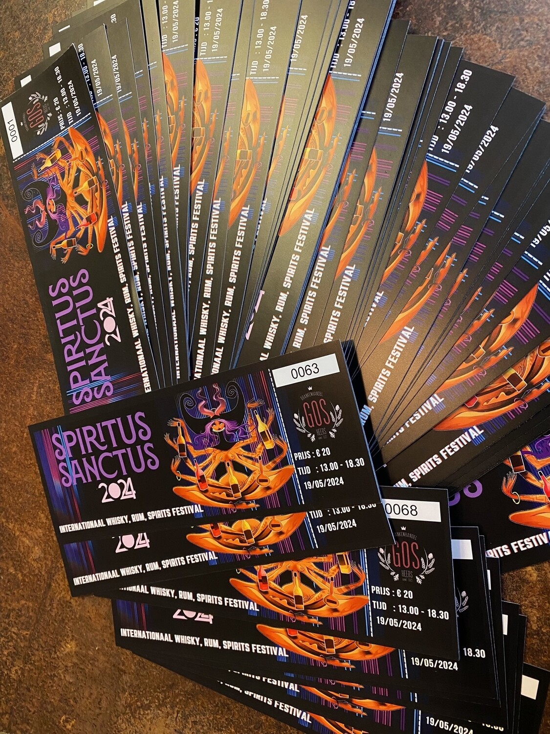 1 Ticket Spiritus Sanctus 19/05/2024