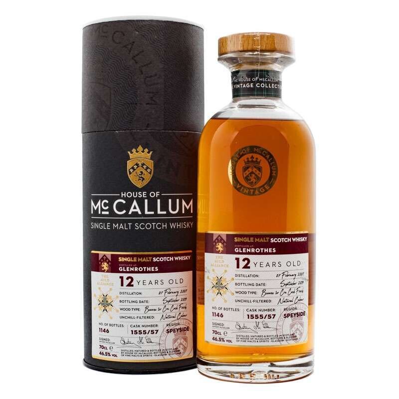 Glenrothes 12 Years House Of McCallum Vintages 48.5% 70Cl