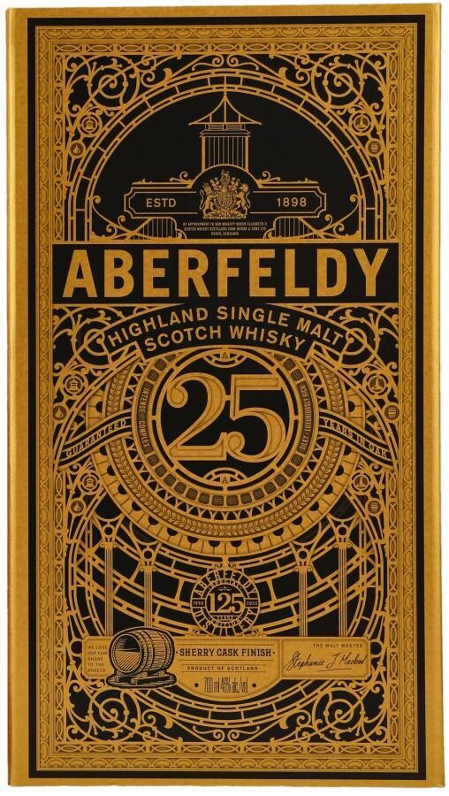 Aberfeldy 25 Years 46% 70Cl
