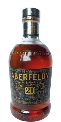 Aberfeldy 21 Years Finished in Argentinian Malbec Wine Casks 46% 70Cl